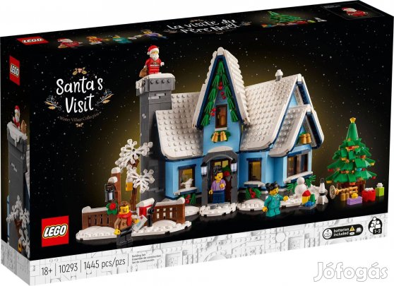 LEGO Winter Village 10293 Santa's Visit új, bontatlan utánvét