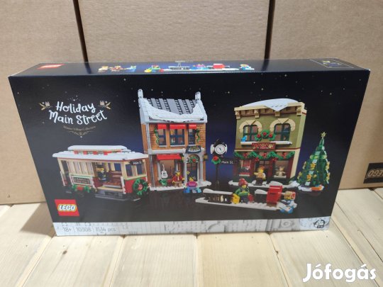 LEGO Winter Village 10308 Holiday Main Street új, bontatlan utánvét