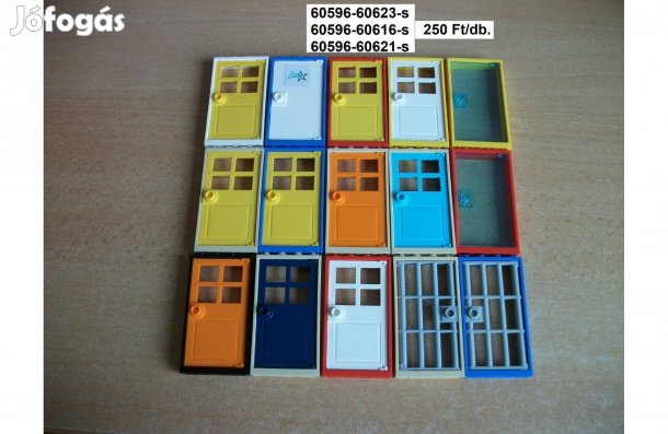 LEGO ajtók kerettel