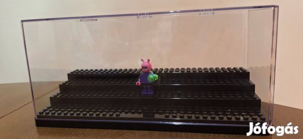 LEGO minifigura vitrin minifigurák tárolására rakásolható XXL méretben