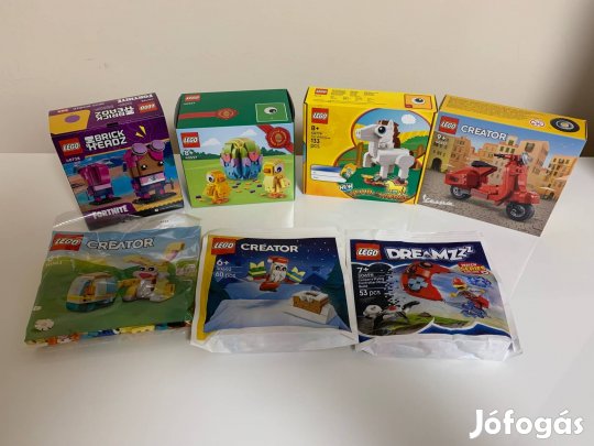 LEGO vegyes új szettek 40728 40527 40779 40517 30583 30692 30698
