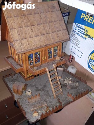 LGB méretű ház házacska kerti vasút