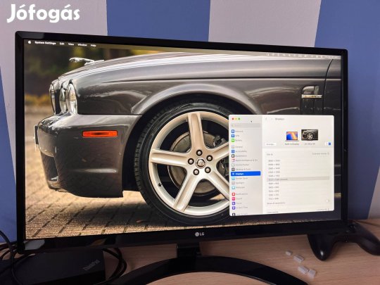 LG 24" 4K Mac-hez illő monitor (24UD58-B)