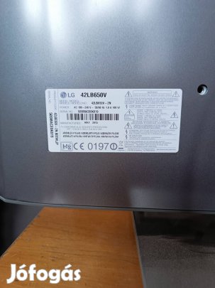 LG 42LB 650 lcd tv eladó