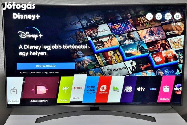 LG 43Uj634v 43coll 110cm UHD 4K Smart LED TV HDR