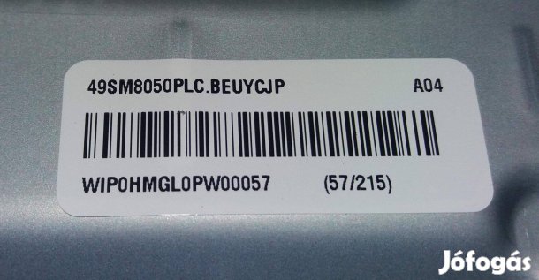 LG 49SM8050PLC tápegység és LED háttér Új MEK64566501 alkatrésznek
