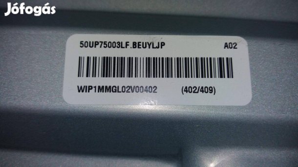 LG 50UP75003 LED tv háttér világítás HC500Dqg alkatrésznek eladó