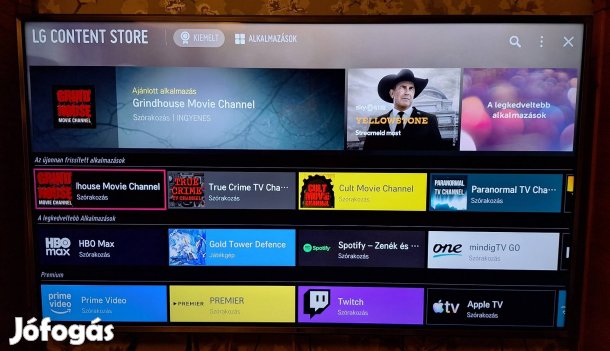 LG 50" (127 cm) UHD TV hibátlan állapotban 