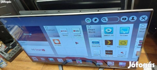 LG 55LA6908 140cm, Full HD, Smart, passzív 3D, wifis led tv