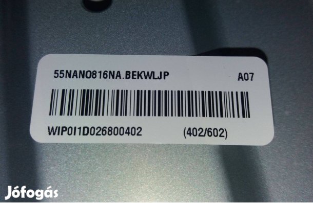 LG 55Nano816 NC550Eqg LED tv komplett háttér világítás alkatrésznek