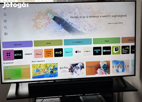 LG 65 Nano 164 CM TV készülék