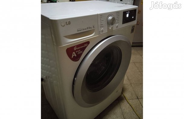 LG 6.5KG mosógép direkt drive inverteres. nagyon csendes.A++