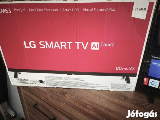 LG 82CM SMART WIFI LED TV. Gyári dobozában. Youtube.Netflix.Disney.Max