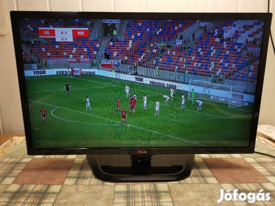 LG 82cm, Full HD, 100Hz, Led Tv. Szép éless képpell