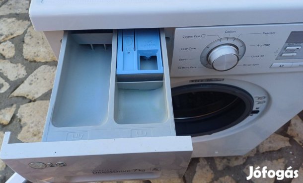 LG A++ mosógép Led kijelző 7kg