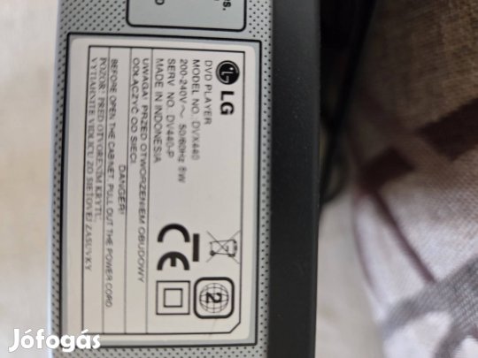 LG DVD lejátszó 