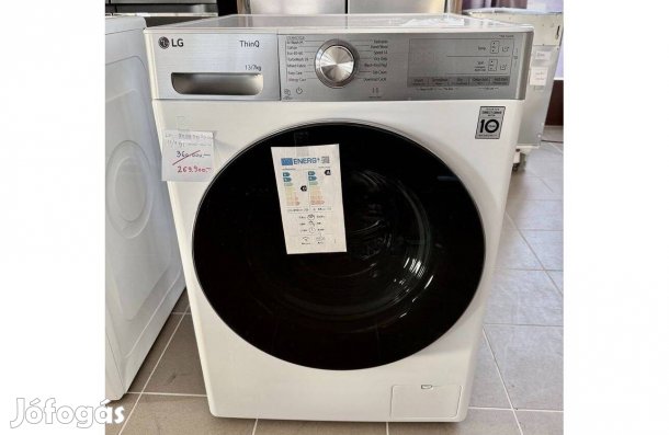 LG F4DR913P3WA Directdrive Gőzös Mosó-Szárítógép,13/7kg,(360e.helyett)