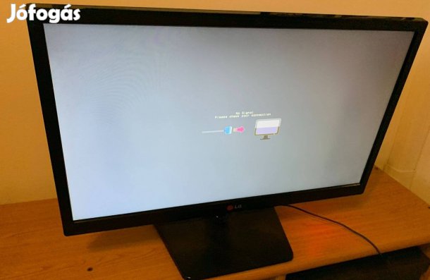LG Flatron 22EN33s-B Monitor-ajándék hdmi átalakítóval