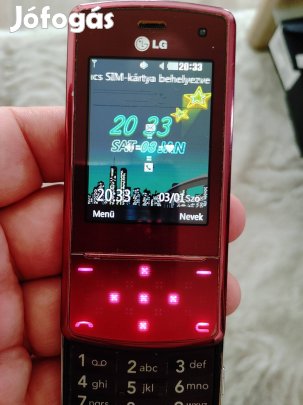 LG HF510 retro mobiltelefon működő