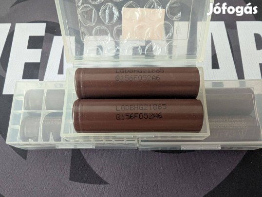 LG HG2 3000mAh 20A 18650 akkucellák