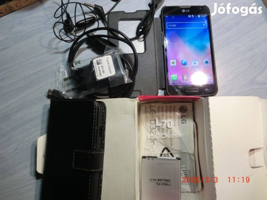 LG L70 Duál sim, független mobiltelefon gyüjtőknek is,gyári tartozékok