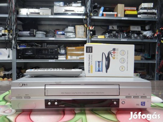 LG LV4260 VHS Recorder digitalizálóval!