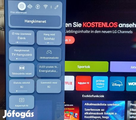 LG OLED 65 G2 Gaming Smart Wifis Okos 4K 165cm 