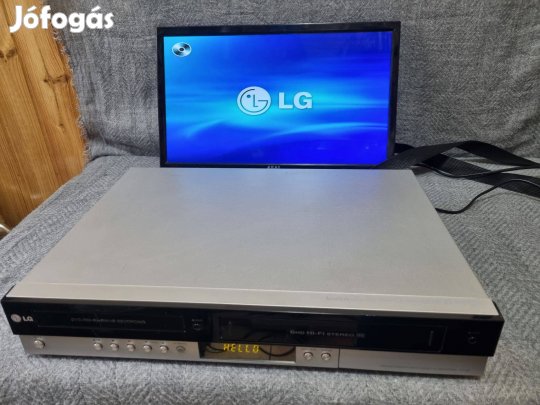 LG RC 185 dvd video kombó