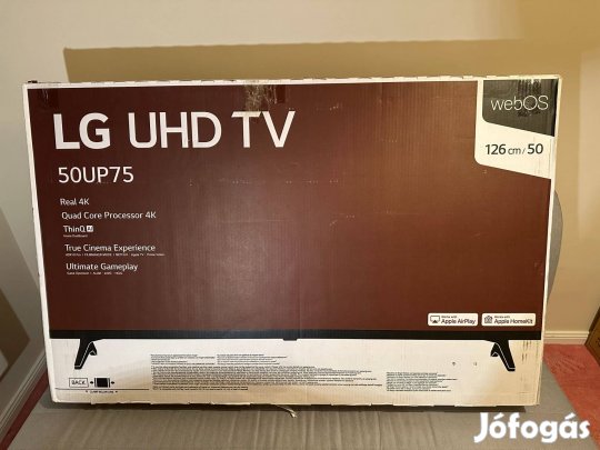 LG UHG TV, betört képernyővel!