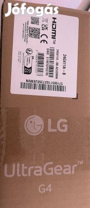 LG Ultragear 24G411A-B Monitor Új Bontatlan Garancia!