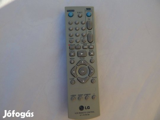 LG VHS Videó Lejátszó 6711R1P073B Tipusú Távirányító