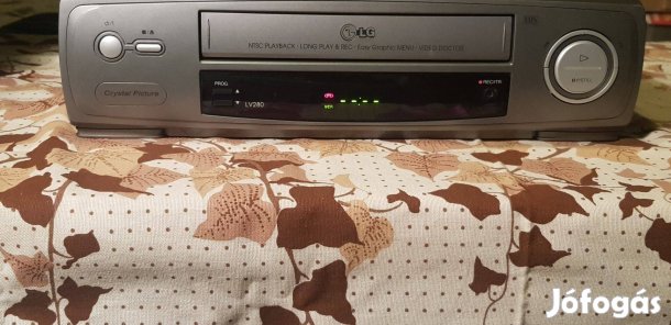 LG V Doctor videó magnó VHS hifi stereo Sony Panasonic