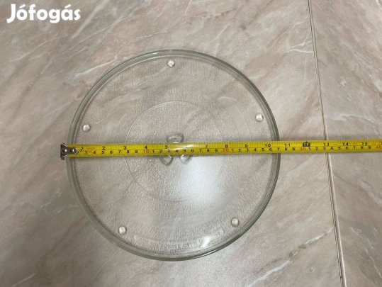 LG, Sharp, Hauser stb. mikrohullámú sütő tányér 27 cm átmérővel