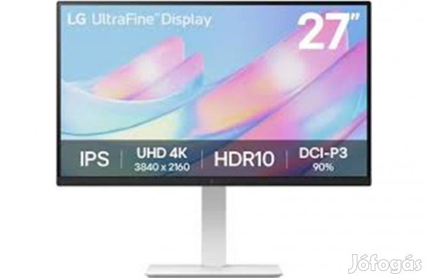 LG ( 27US550-W) 4K Gamer Monitor ! Akció