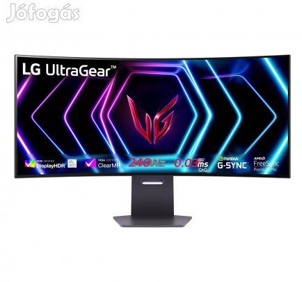 LG ( 39GS95QE-B) 39" 240HZ OLED Gamer Monitor ! Akció!