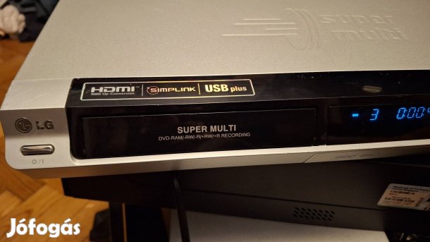 LG dvd lejátszó, hdd felvevő,(recorder)