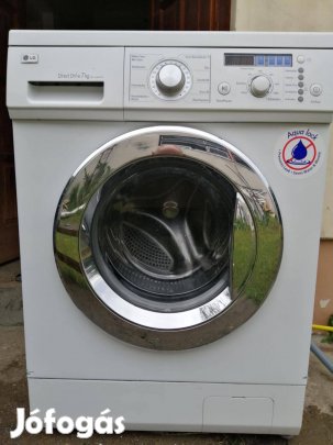 LG elöltöltős Direct Drive 7 kg mosógép