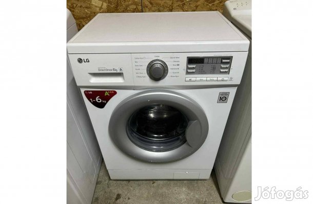 LG elöltöltős mosógép garanciával!