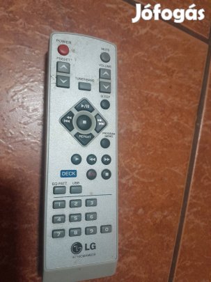 LG mini hifi gyári távvezérlő