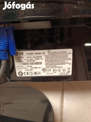 LG monitor 55 cm képátló