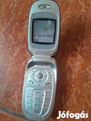 LG nyomógombos flippes mobiltelefon 