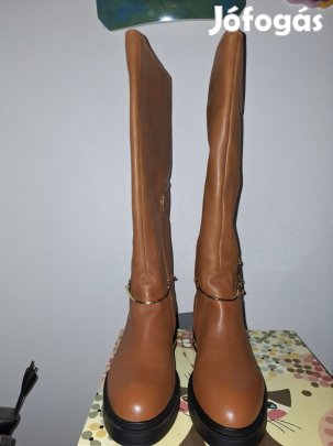 LIU JO Gabrielle Claf bőr női csizma US11 UK8 EU41