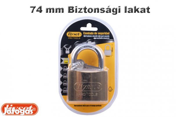 LIYSET 74 mm Biztonsgi lakat