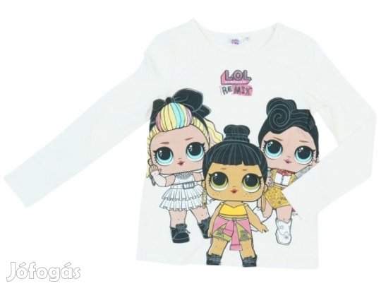 LOL Új (címke nélküli) Lány Hosszú ujjú felső (Méret: 134)