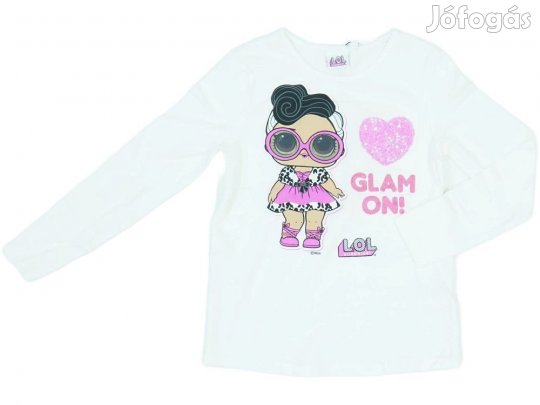 LOL Új (címkés) Lány Hosszú ujjú felső (Méret: 134)
