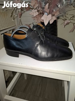LOW made in Italy bőr férfi fűzős cipő 43