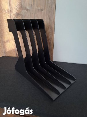 LP vinyl tartó Audio Anatomy - 40db-os, fekete, 12"