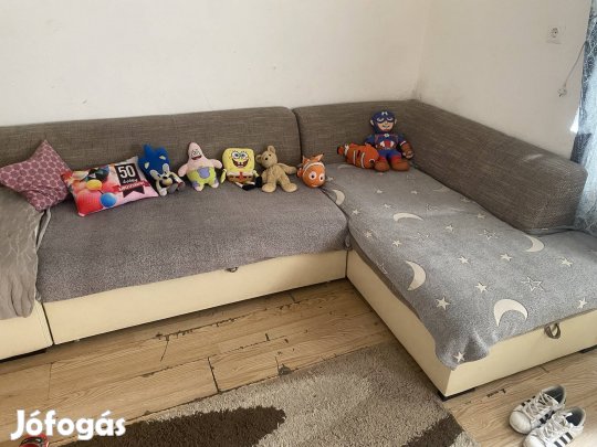 L Alakú Ágyazható Kanapé