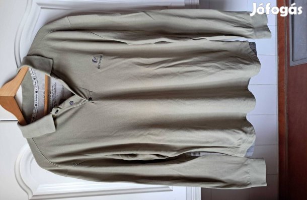 L-Es Menta, És Világoskék Hosszú Ujjú Artengo ING Poló