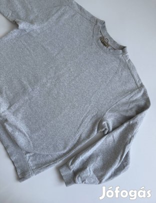 L.L. Bean XL ~ XXL szürke pamut pulóver